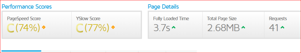 website Page Speed checker