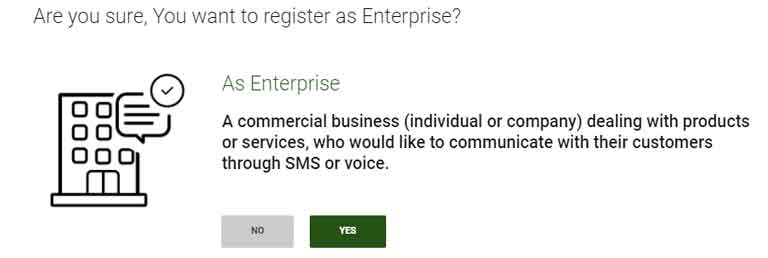 After submitting MTNL DLT registration request, you will need to wait for 2-3 days for its approval