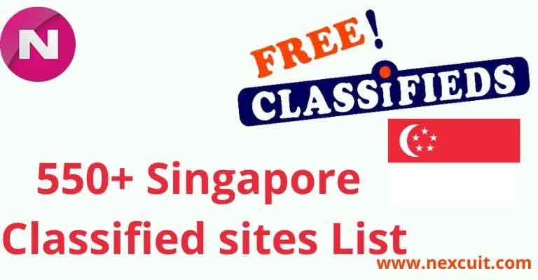 Singapore Classified Sites list