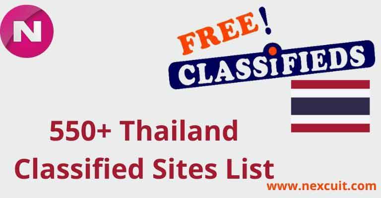 Thailand classified sites list