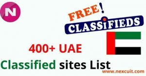 Free Classified Ads Sites List in  UAE